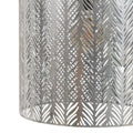 Deckenlampe 29,5 x 29,5 x 30 cm Metall Silber-3