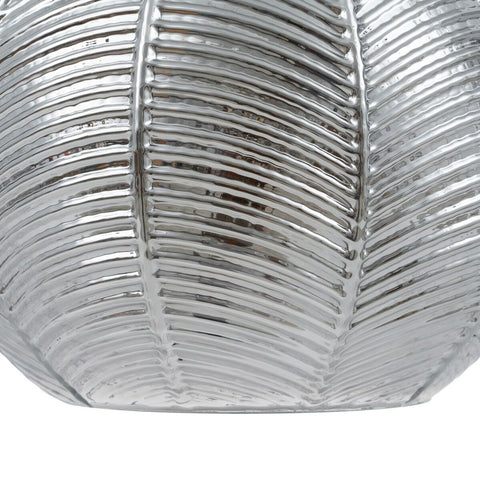 Deckenlampe 20 x 20 x 15,5 cm Kristall Silber Eisen Ø 20 cm-3