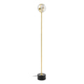 Stehlampe 15 x 15 x 130 cm Kristall Gold Eisen-0