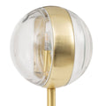 Stehlampe 15 x 15 x 130 cm Kristall Gold Eisen-4