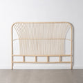 Kopfende des Betts 160 x 3 x 125 cm natürlich Rattan-0