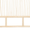 Kopfende des Betts 160 x 3 x 125 cm natürlich Rattan-2