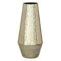 Vase Gold Aluminium 14 x 14 x 31 cm-0