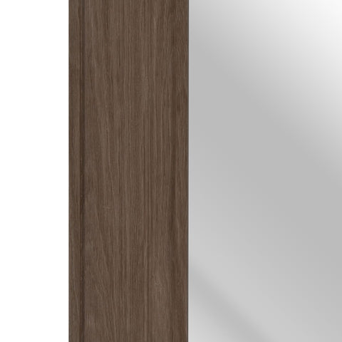 Wandspiegel 66 x 2 x 86 cm Holz Braun-3