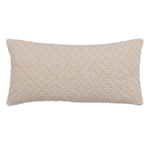 Kissen Baumwolle Beige 30 x 60 cm-0