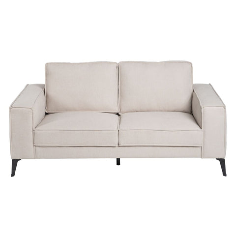 Sofa Schwarz Creme Nylon Polyester 175 x 86 x 81 cm-7