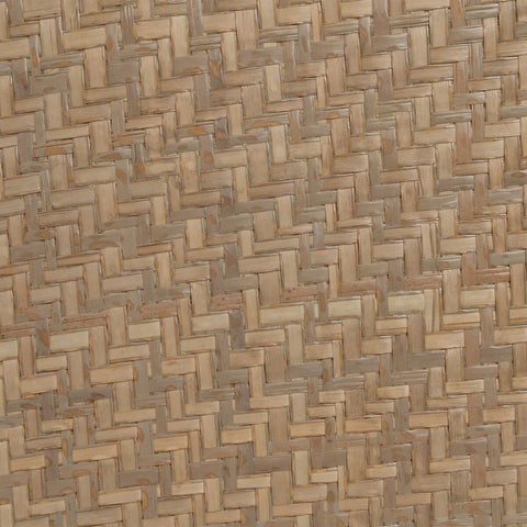 Beistelltisch Beige Eisen Rattan 55 x 55 x 50 cm-3