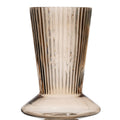 Vase Braun Kristall 15 x 15 x 24,5 cm-3