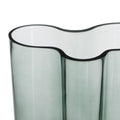 Vase Blau Kristall 15 x 9 x 20,5 cm-4