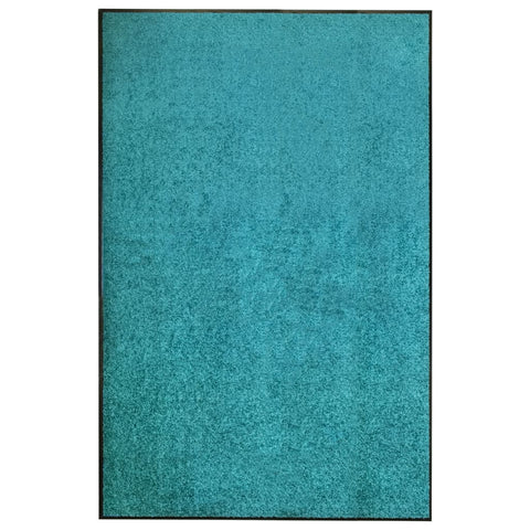 hocami - Fußmatte Waschbar Cyan 120x180 cm - fussmatte-waschbar-cyan-120x180-cm-2 - 