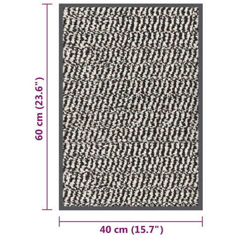 hocami - Fußmatte getuftet 40x60 cm Hellbraun - fussmatte-getuftet-40x60-cm-hellbraun-1 - 