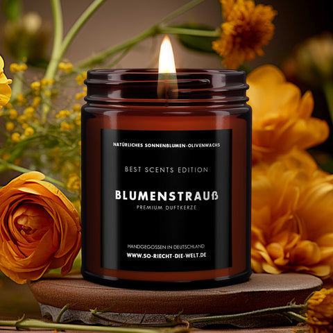 Blumenstrauß Kerze - Best Scents Edition-1