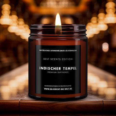 Indischer-Tempel Kerze - Best Scents Edition-1