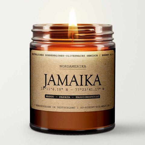 Jamaika Duftkerze - Mango | Papaya | Passionsfrucht-1