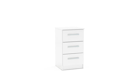 Lynx 3 Drawer Bedside-4