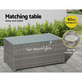 Gardeon Outdoor Furniture Sofa Set 4-Seater Wicker Lounge Setting Table Chairs-6