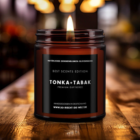 Tonka & Tabak Kerze - Best Scents Edition-1