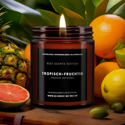 Tropisch & Fruchtig Kerze - Best Scents Edition-1