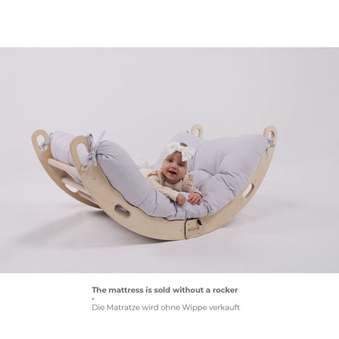 MAMOI® Kissen für Kletterbogen für Kinder, Matte für Kletterdreieck und Baby Klettern, Spielplatz und Klettergerüst Indoor ab 1/2/3 Jahre-1