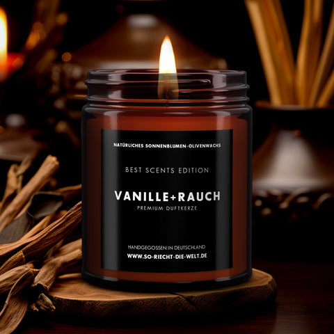 Vanille & Rauch Kerze - Best Scents Edition-1