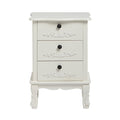 Antoinette 3 Drawer Chest White-0