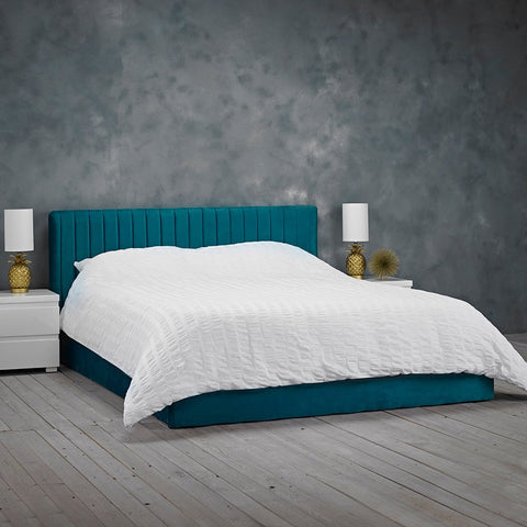 Berlin Teal King Bed-1