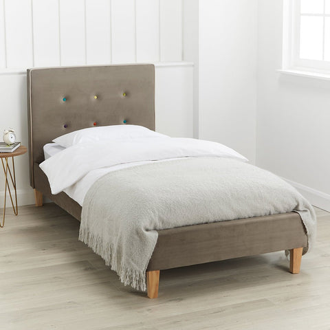 Camden 3.0 Single Bed Grey-0