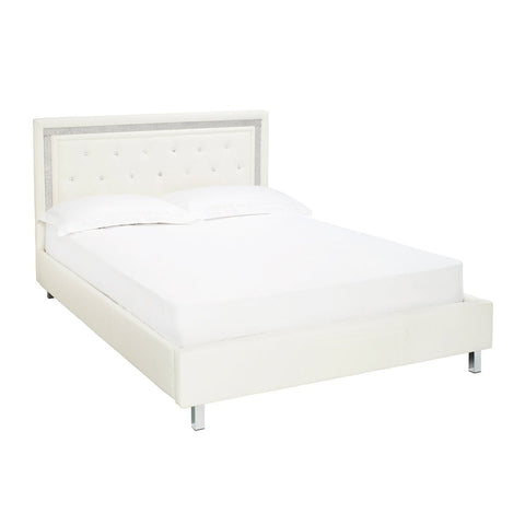 Crystalle 5.0 King Bed White-0