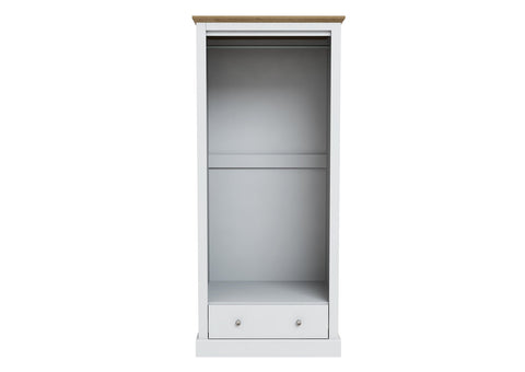 Devon 2 Door Wardrobe White-1