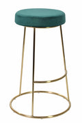 Opera Bar Stool Dark Teal (PK 2)-0