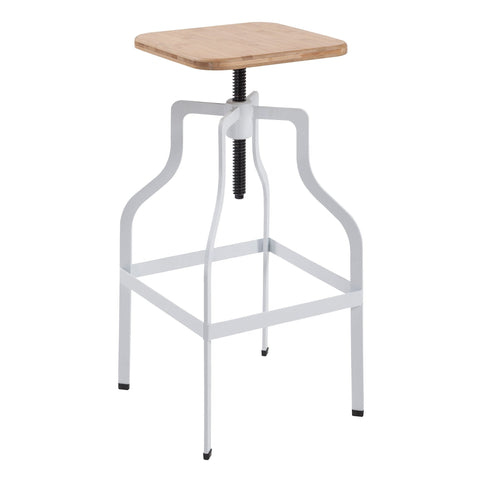 Shoreditch Bar Stool White-0