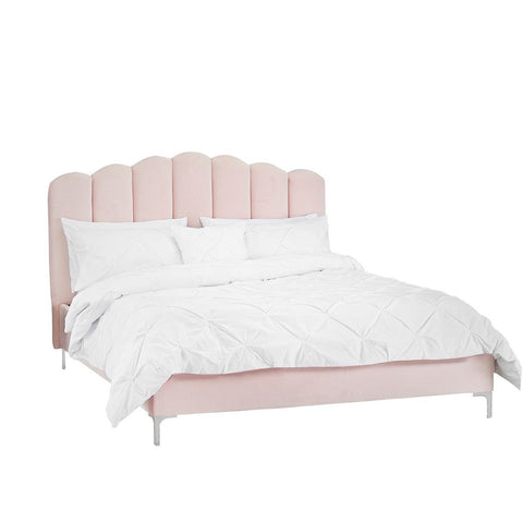 Willow King Bed Pink-2