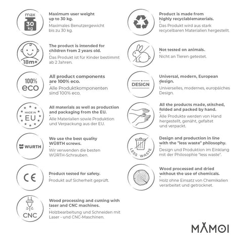 hocami - MAMOI® Lernturm Klappbar aus Holz, Learning Tower, Lernstuhl für Kinder, Küchenturm und Küchenhelfer, Lerntower, Hochstuhl Tritthocker ab 1 jahr ab 2/3 Jahre, Montessori - mamoi-lernturm-klappbar-aus-holz-learning-tower-lernstuhl-fur-kinder-kuchenturm-und-kuchenhelfer-lerntower-hochstuhl-tritthocker-ab-1-jahr-ab-2-3-jahre-montessori-10 - 