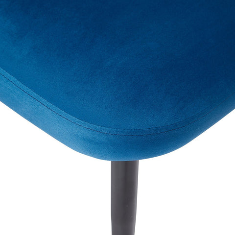 Zara Dining Bench Blue-2