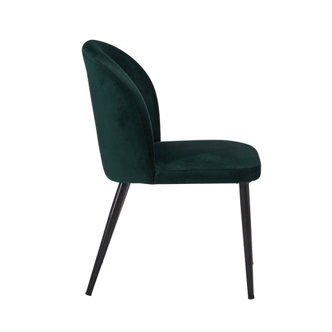 Zara Dining Chair Green (Pack of 2)-1