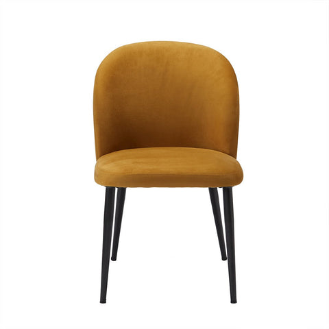 Zara Dining Chair Mustard (Pack of 2)-0